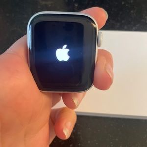 Apple SE Silver Watch Face (2019) Only